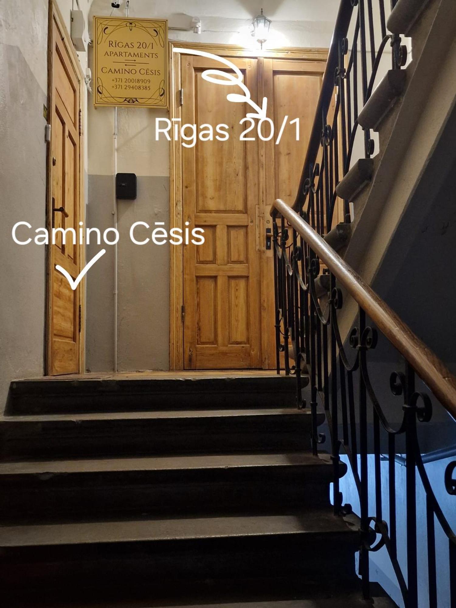 Rigas 20/1 Apartaments Cēsis Eksteriør billede